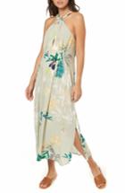 Women's O'neill Byronne Floral Print Woven Midi Dress - Grey