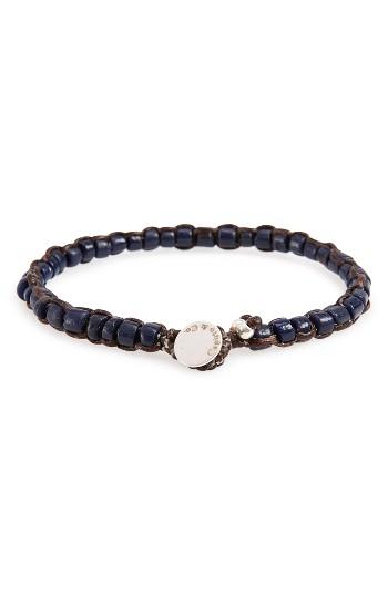 Men's Caputo & Co. Glass Bead Bracelet