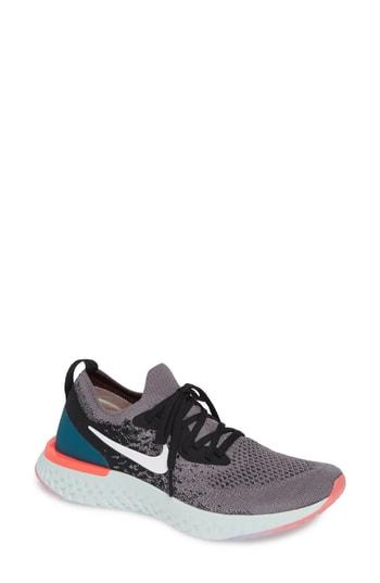 Women's Nike Epic React Flyknit Running Shoe M - Purple