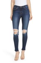 Women's L'agence Margot Ripped Skinny Jeans - Blue