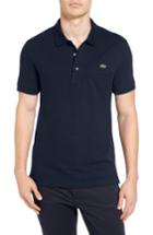 Men's Lacoste Regular Fit Pocket Pique Polo (xl) - Blue