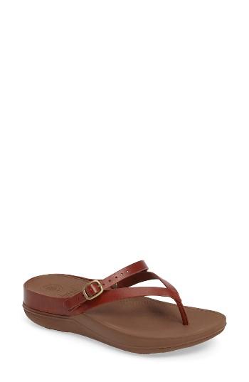 Women's Fitflop(tm) Flip Sandal M - Brown