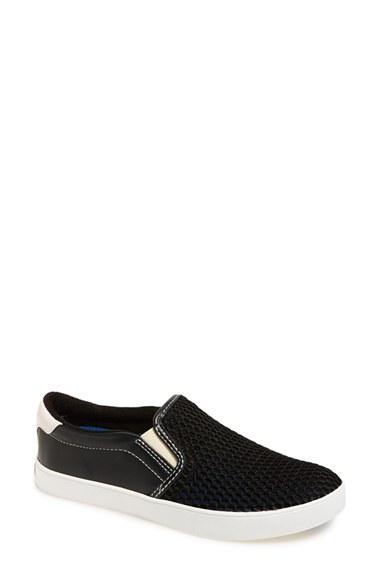 Women's Dr. Scholl's Original Collection 'scout' Slip On Sneaker .5 M - Black