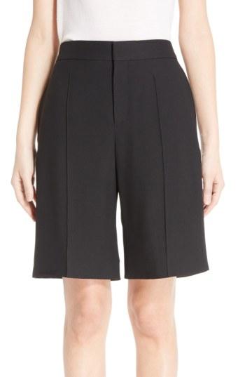 Women's Chloe Cady Bermuda Shorts Us / 40 Fr - Black