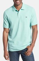 Men's Vineyard Vines 'classic' Pique Knit Polo - Blue/green