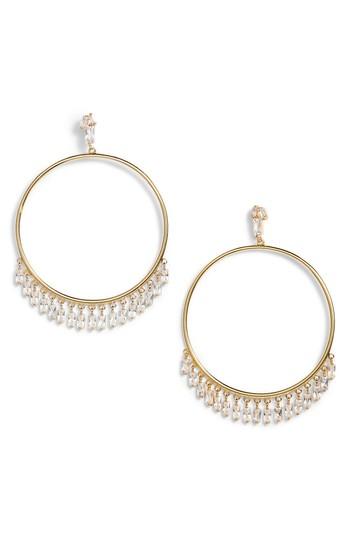 Women's Gorjana Amara Frontal Hoop Earrrings
