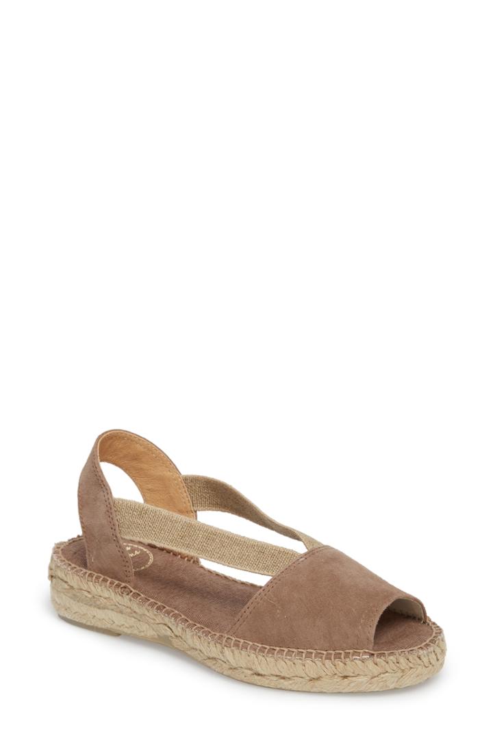 Women's Toni Pons Ella Espadrille Sandal -7.5us / 38eu - Beige