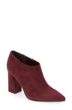 Women's Marc Fisher Ltd 'jayla' Block Heel Bootie M - Red