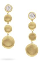 Women's Marco Bicego Jaipur Diamond Linear Drop Earrings