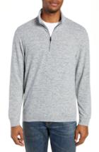 Men's Nordstrom Men's Shop Half Zip Pullover - Grey