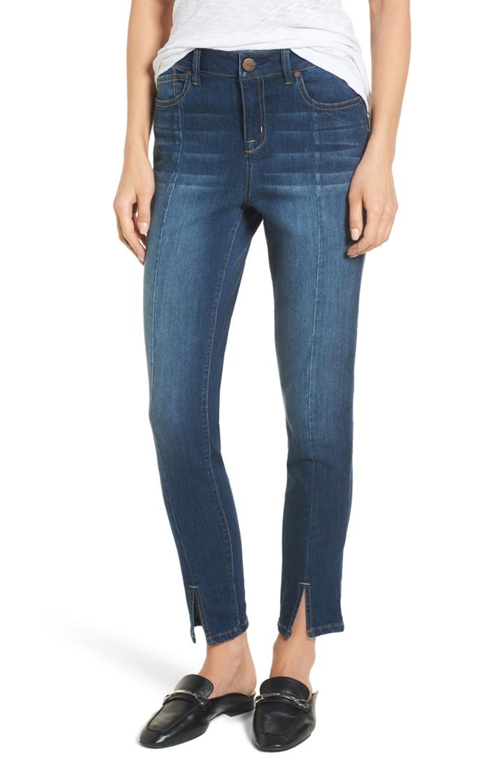 Women's 1822 Denim Front Seam Skinny Jeans