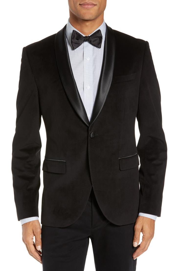 Men's Calibrate Extra Trim Dinner Jacket S - Black