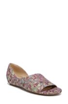 Women's Naturalizer Lucie Half D'orsay Flat M - Red
