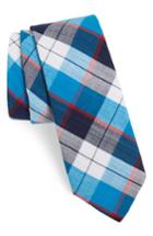 Men's Nordstrom Men's Shop Esterbrook Plaid Cotton Skinny Tie