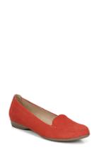 Women's Naturalizer 'saban' Leather Loafer M - Orange