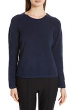 Women's Eileen Fisher Organic Cotton Blend Sweater - Blue