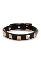 Women's Valentino Rockstud Small Leather Bracelet