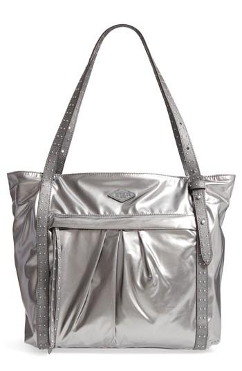 Mz Wallace Harlow Bedford Nylon Tote - Metallic