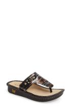Women's Alegria 'vanessa' Thong Sandal -5.5us / 35eu - Brown