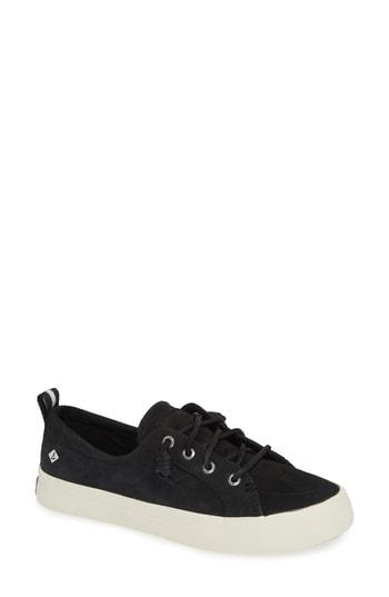 Women's Sperry Crest Vibe Sneaker .5 M - Black