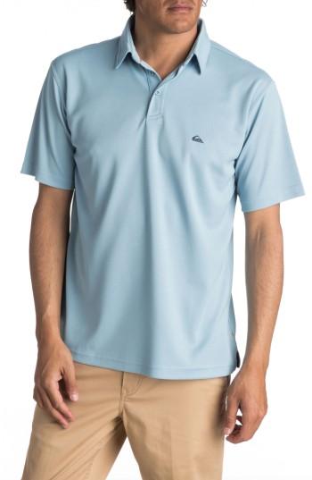 Men's Quiksilver Water Polo2 Pique Polo - Blue