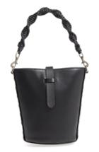 Rebecca Minkoff Slim Leather Bucket Bag - Black