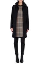 Women's Akris Punto Drawstring Stretch Wool Coat