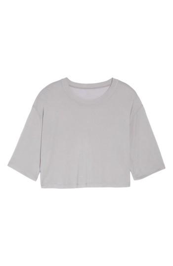 Women's Alo Verve Crop Top - Grey