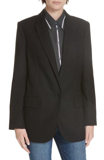 Women's Equipment James Wool Blazer - Black