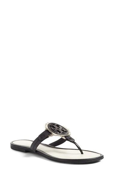 Women's Tory Burch Miller Sandal M - Black