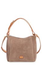 Frances Valentine Small June Leather Hobo - Beige