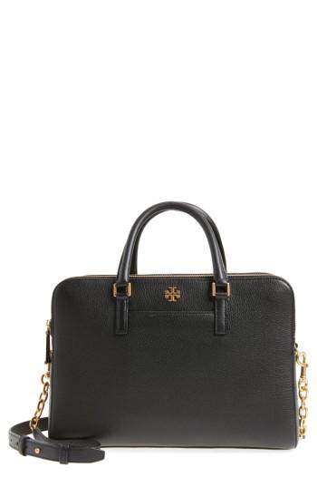 Tory Burch Monroe Leather Satchel -