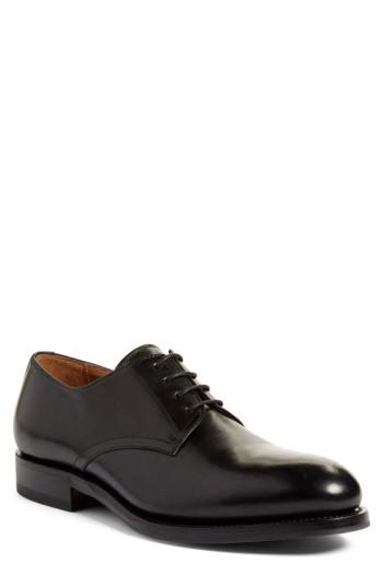 Men's Aquatalia 'vance' Plain Toe Derby .5 M - Black