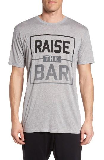 Men's Zella Raise The Bar T-shirt - Grey