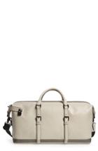 Men's Ted Baker London Ragmar Palmelato Holdall Duffel Bag - Ivory