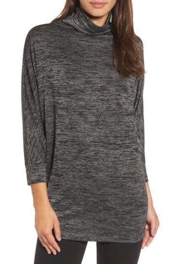 Women's Nic+zoe Every Occasion Mockneck Top - Grey