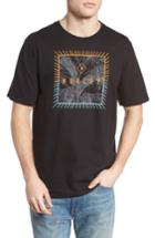 Men's Hurley Be Fronds T-shirt - Black