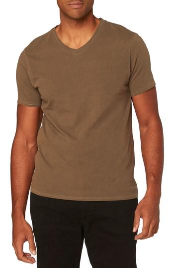 Men's Threads For Thought Standard V-neck T-shirt - Beige