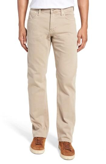 Men's Mavi Jeans Zach Straight Leg Twill Pants X 32 - Beige