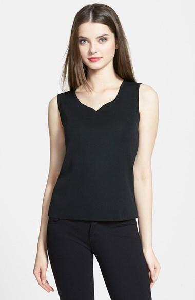 Women's Ming Wang Sweetheart Neck Tank