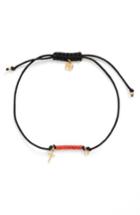 Women's Shy By Se Cross & Diamond Cord Bracelet