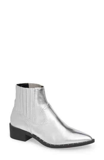Women's Steve Madden Juke Bootie M - Metallic