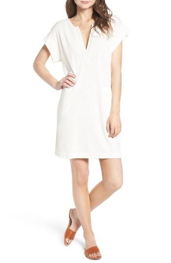 Women's Splendid Casual Jersey Dress - Ivory