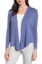 Petite Women's Nic+zoe 4-way Convertible Cardigan, Size P - Blue