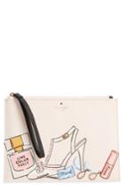Kate Spade New York Wedding Belles - This Is The Life Medium Bella Pouch - Ivory