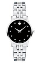 Women's Movado Museum Classic Diamond Bracelet Watch, 28mm