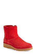 Women's Ugg Kristin - Classic Slim(tm) Water Resistant Mini Boot .5 M - Red