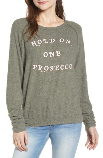 Women's Pst By Project Social T One Prosecco Sweatshirt - Green