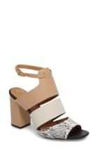 Women's Calvin Klein Caran Block Heel Sandal M - Black