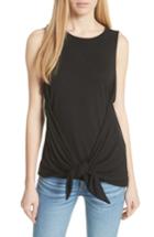 Women's Rag & Bone/jean Bigsby Tie Front Tank - Black